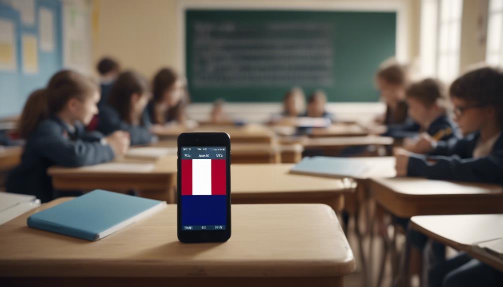 France Bans Phones in Schools