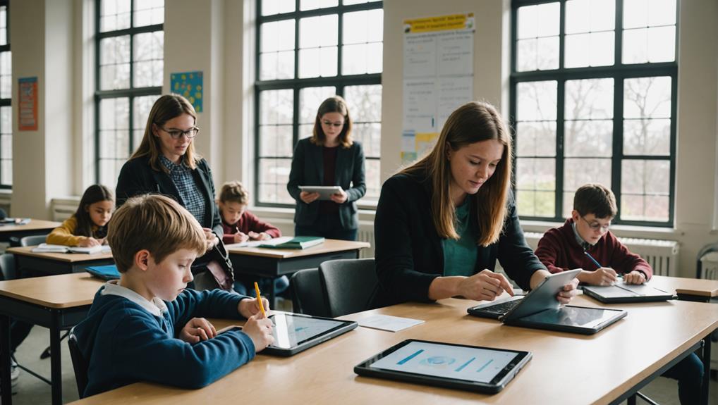 tablet use in class for educational use